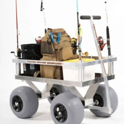 Kahuna Outfitters Calypso Cruiser Beach Wagon -Saltwater Fishing Tackle Store alumacart alum777 calypso cruiser beach wagon 03293.1697294023