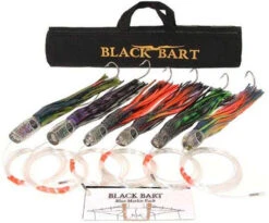 Black Bart Lures Blue Marlin Rigged Trolling Pack