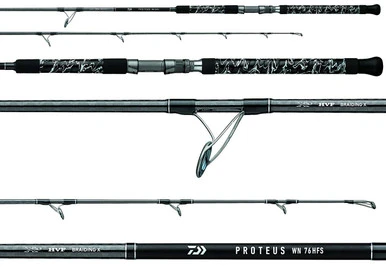 Daiwa Proteus WN Camo Spinning Rods 3 Daiwa Proteus WN Camo Spinning Rods