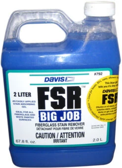Davis Instruments FSR Big Job Fiberglass Stain Remover - 2-Liter