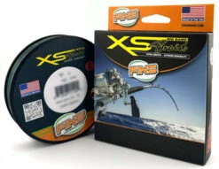 FINS XS Big Game Braided Line - Dark Green