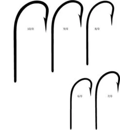 Mustad 3412 OShaughnessy Needle Eye Hooks -Saltwater Fishing Tackle Store mustad oshaughnessy 3412dt hooks 27634.1696799390