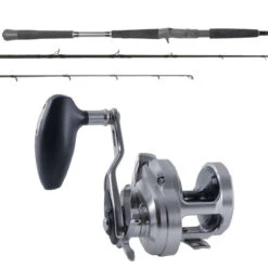 Shimano Ocea Jigger OCEAJG1500HG / OTI-PBI701MHFA Pitch Black Combo