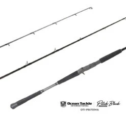 Avet SXJ G2 5.3 LH SLV / OTI-PBI701HFA Pitch Black Inshore Combo -Saltwater Fishing Tackle Store ocean tackle international sxj g2 5 3 lh slv oti pbi701hfa pitch black conventional combo 88347.1733326929