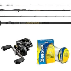 Shimano Curado K / St. Croix Legend Xtreme Baitcasting Combo W/ Seaguar InvizX