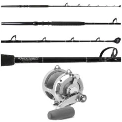 Avet EX 50/2 Silver / Platinum Hook TDPS645080WTSIN Standup Combo