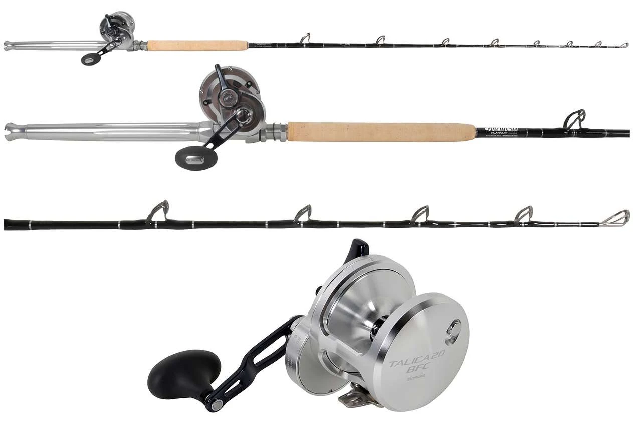 Shimano Talica BFC / Platinum Hook TDPSTSC661630SIC Billfish Combo 3 Shimano Talica BFC / Platinum Hook TDPSTSC661630SIC Billfish Combo