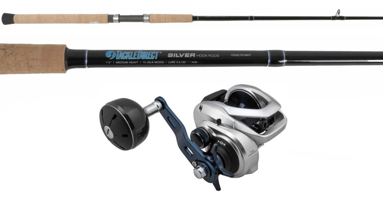TackleDirect TDSSC701MHT /Shimano TRX301AHG TranX Baitcasting Combo 3 TackleDirect TDSSC701MHT /Shimano TRX301AHG TranX Baitcasting Combo