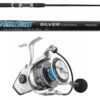 TackleDirect TDSSJ63M / Penn BTLIII6000DX Battle DX Spinning Combo -Saltwater Fishing Tackle Store tackledirect tdssj63m silver hook penn btliii6000dx battle iii dx spinning combo 13955.1697124075