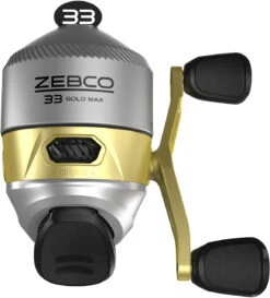 Zebco 33 MAX Gold Spincast Reel -Saltwater Fishing Tackle Store zebco 33mxngold sc3 33 max gold sc reel 03855.1697120262