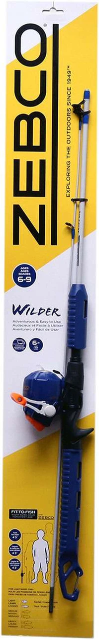 Zebco WILDERSC432 Wilder Spincast Combo - 4 Ft. 3 In. 8 Zebco WILDERSC432 Wilder Spincast Combo - 4 Ft. 3 In. - Image 6